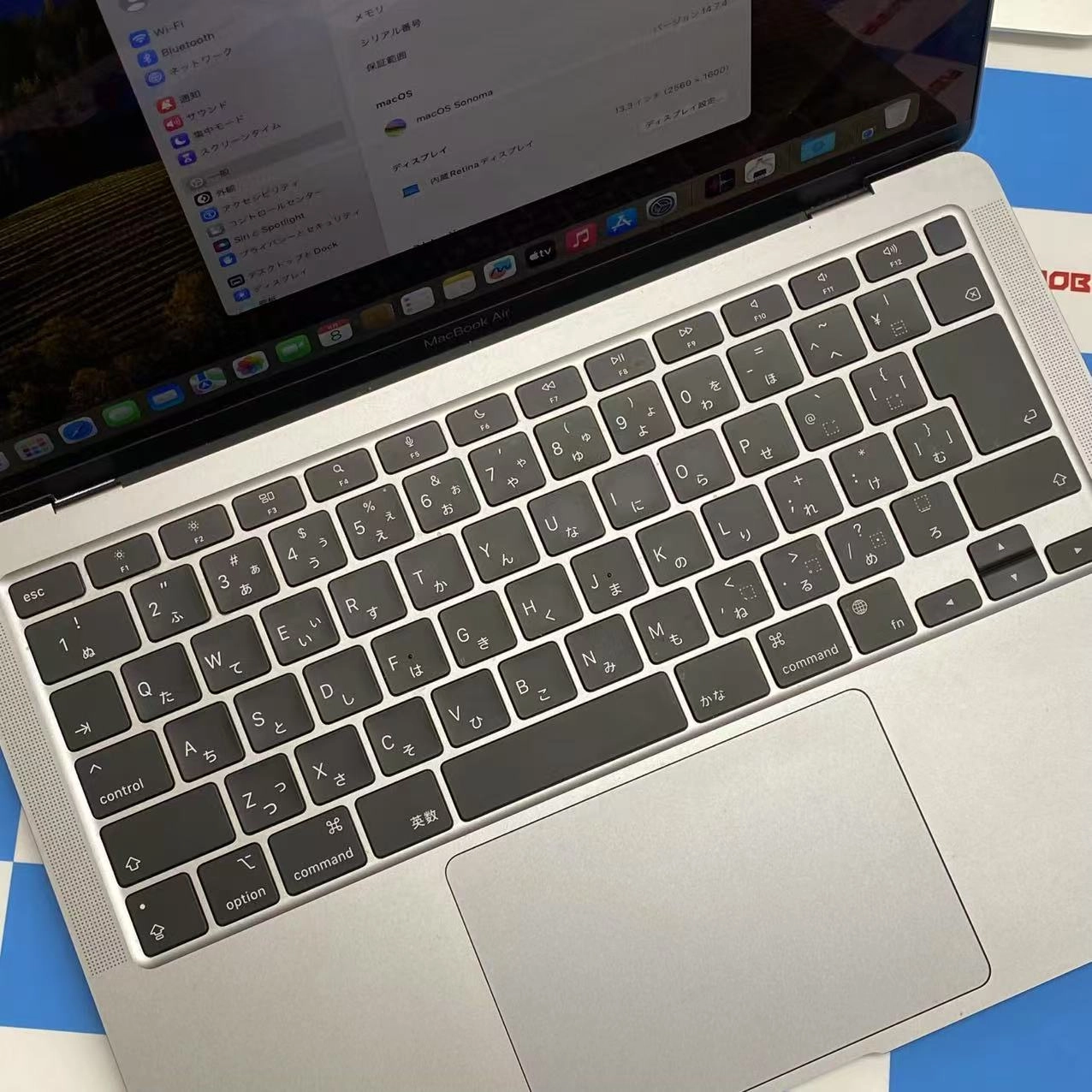 MacBook Air 13インチ Late2020 Apple M1 8GB/256GB スペースグレイ MGN63J/A