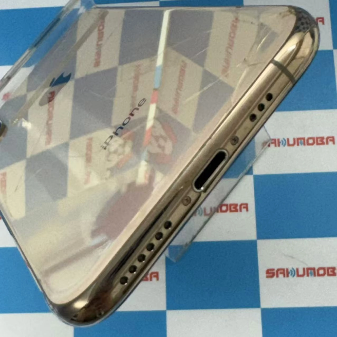 iPhoneXS 64GB ゴールド MTAY2J/A AU版SIMフリー ジャンク品 au