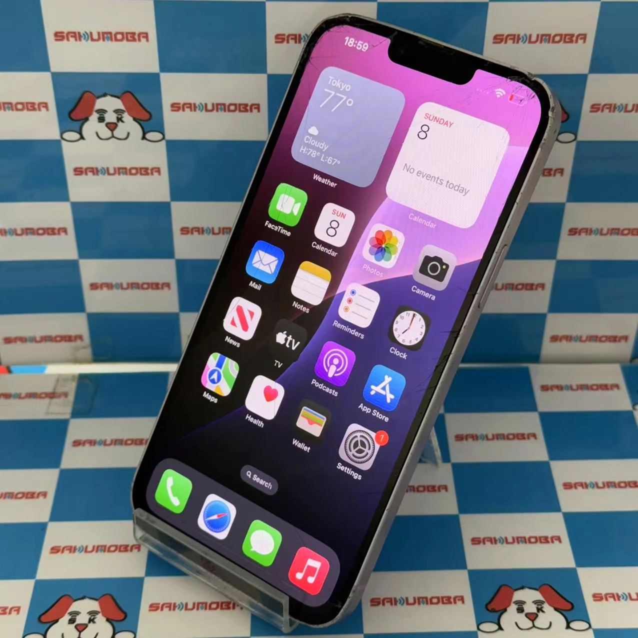 iPhone14 Plus 256GB パープル MQ4M3J/A docomo版SIMフリー ジャンク品