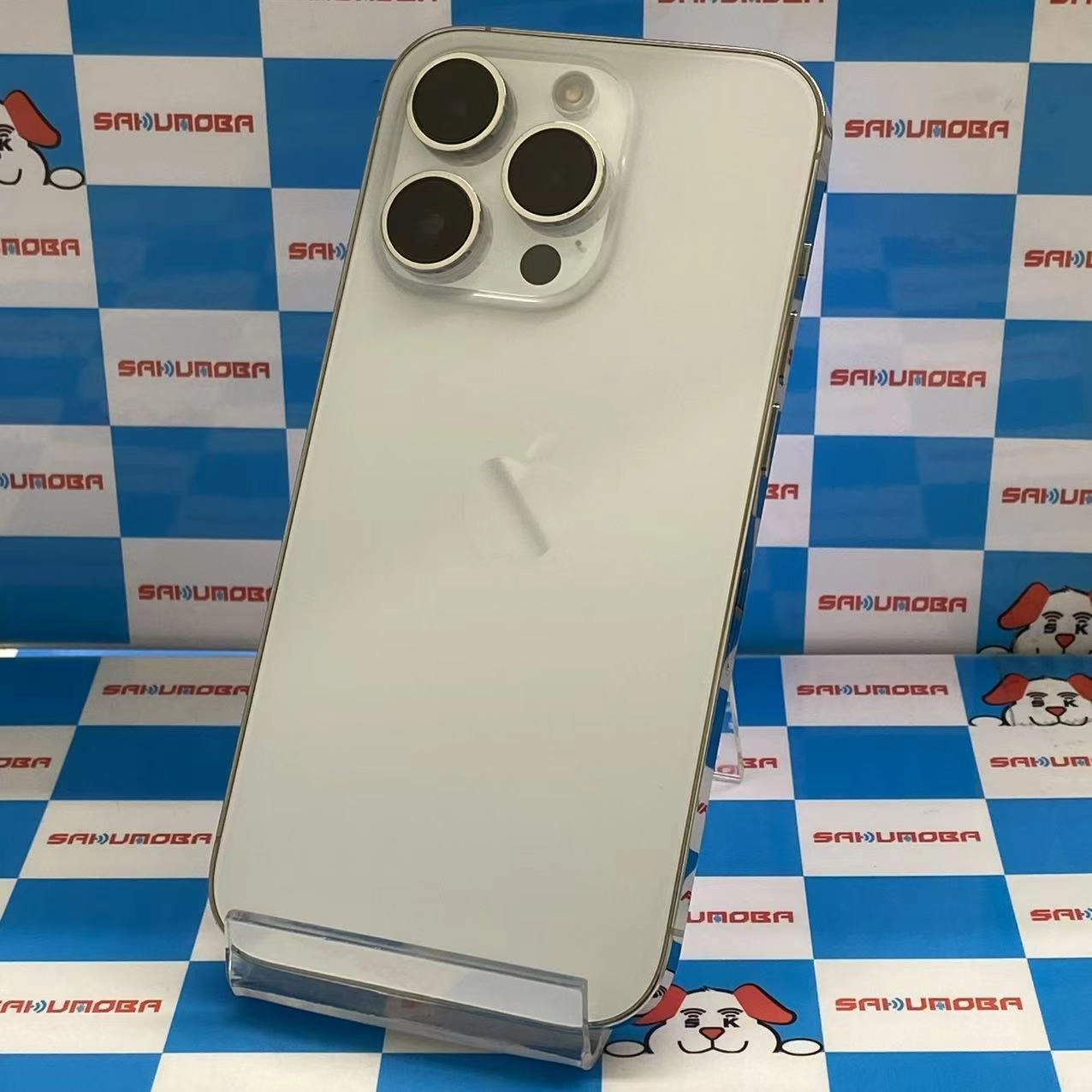 iPhone14 Pro 128GB シルバー MQ013J/A AU版SIMフリー 美品