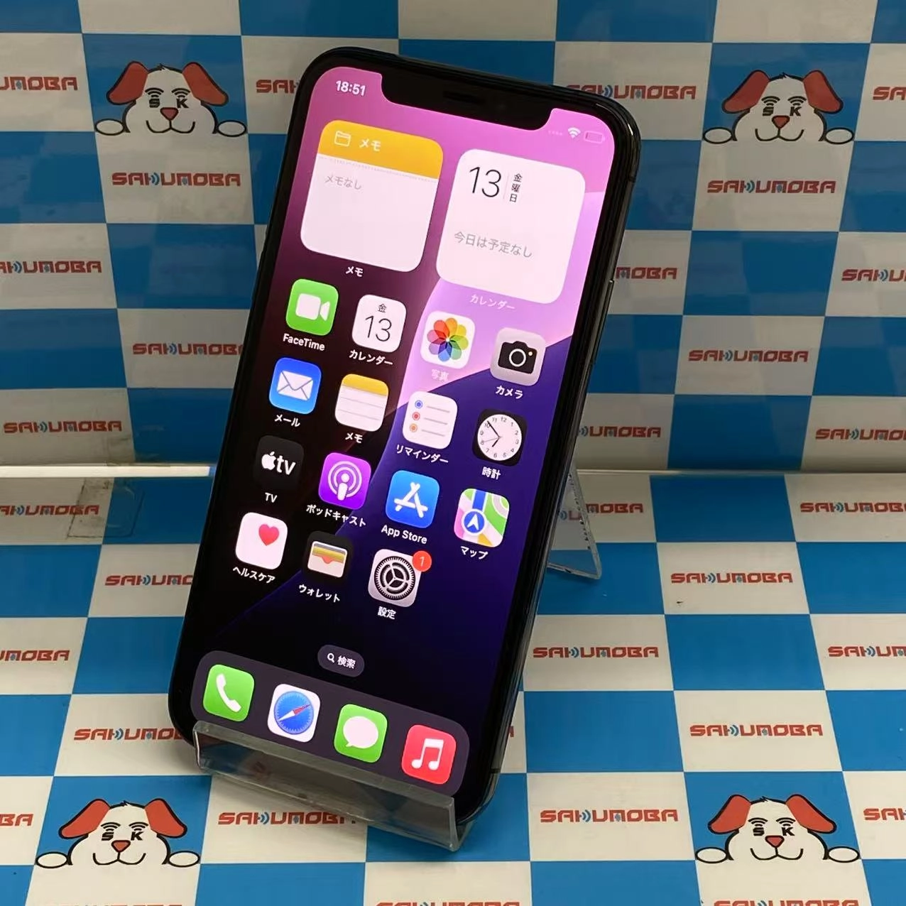 iPhoneXS 64GB スペースグレイ MTAW2J/A AU版SIMフリー au