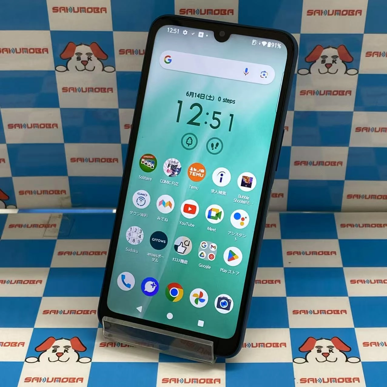 arrows We2 4GB/64GB ライトブルー FCG02 au 極美品