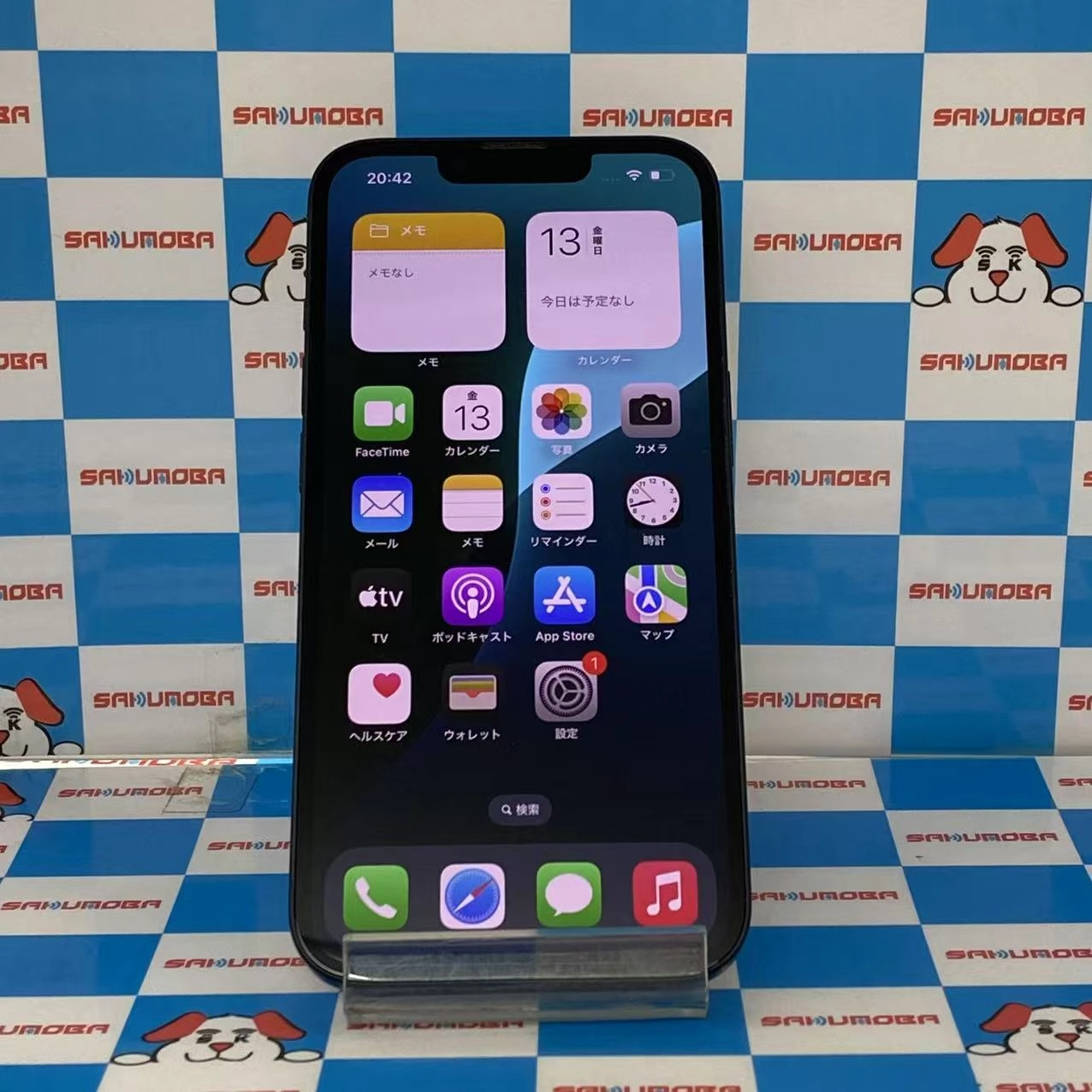 iPhone13 128GB ミッドナイト MLNC3J/A AU版SIMフリー