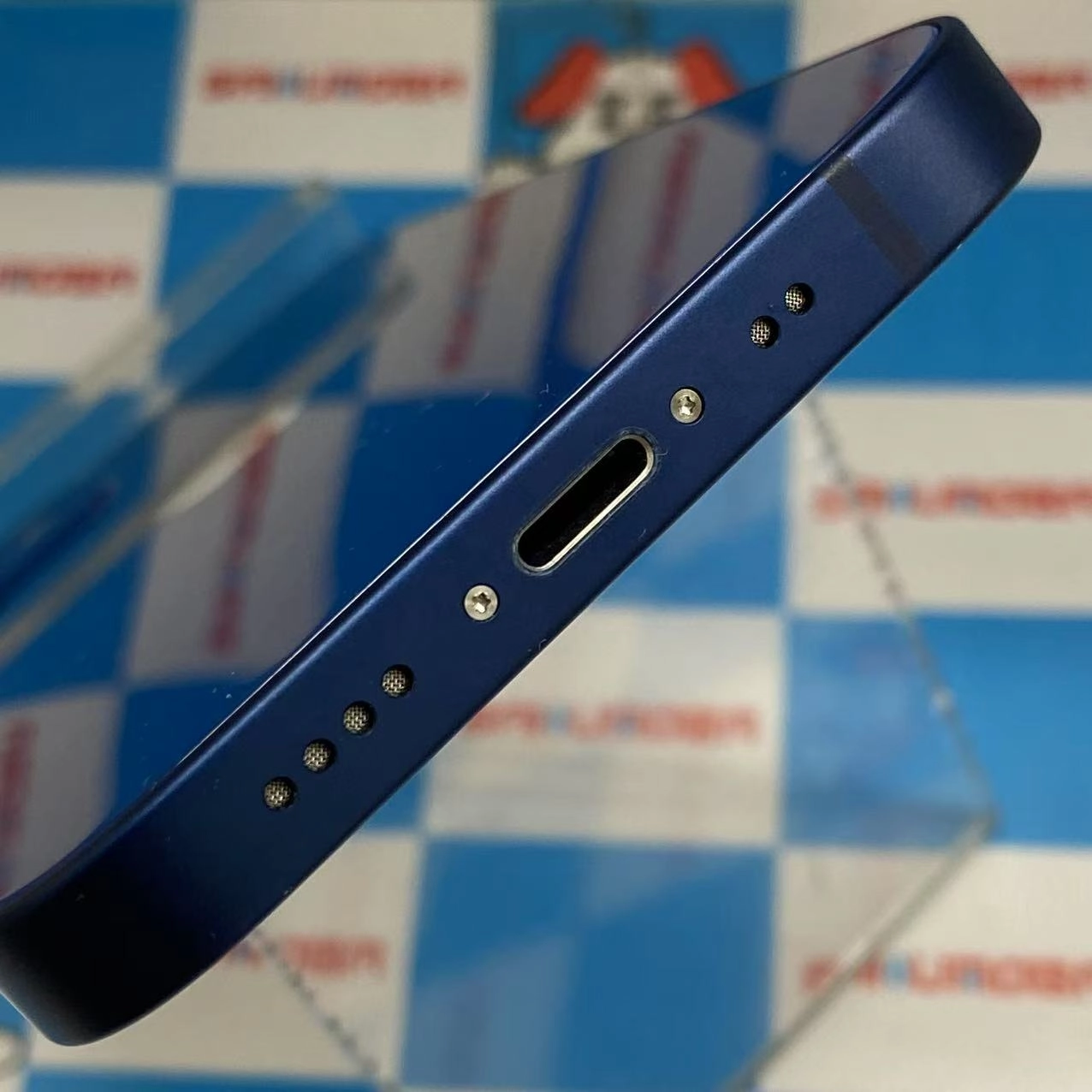 iPhone12 mini 64GB ブルー MGAP3J/A AU版SIMフリー 美品 au