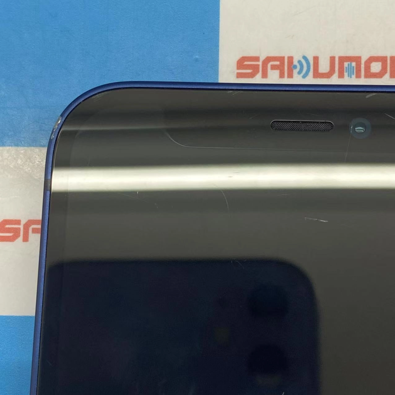 iPhone12 mini 64GB ブルー MGAP3J/A AU版SIMフリー au