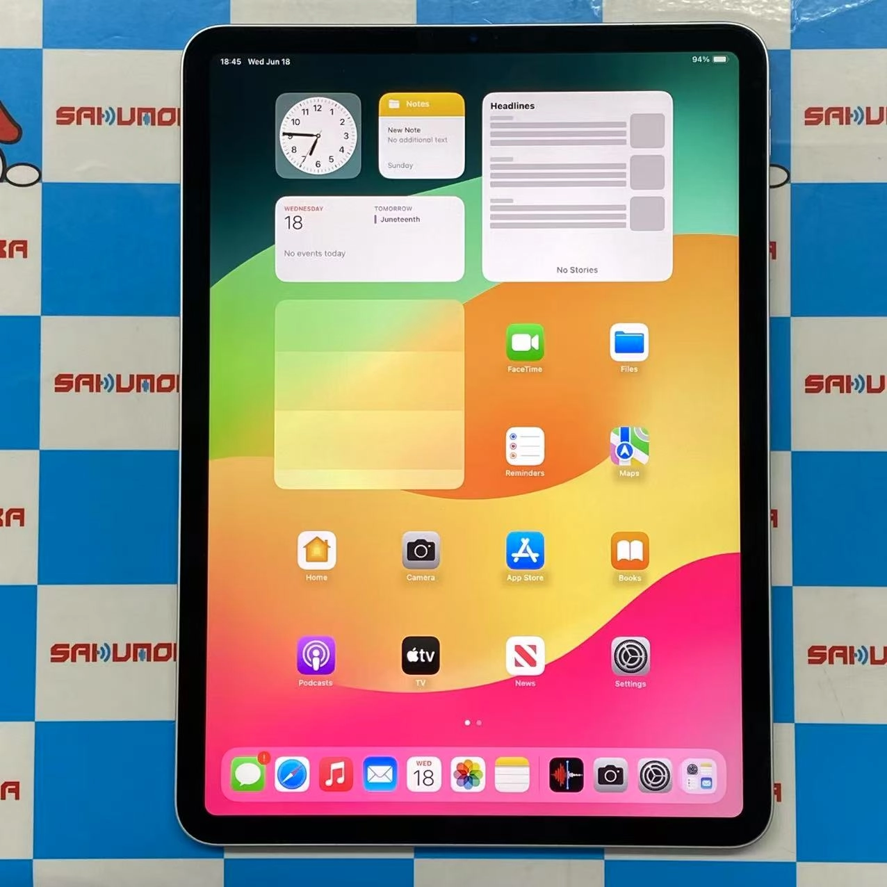 iPad Pro 11インチ 第1世代 Wi-Fiモデル 64GB シルバー MTXP2J/A 美品