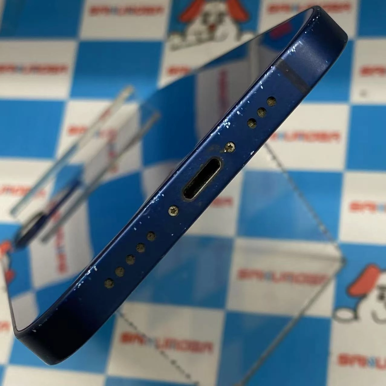 iPhone12 64GB ブルー MGHR3J/A docomo版SIMフリー カメラ不可ジャンク品