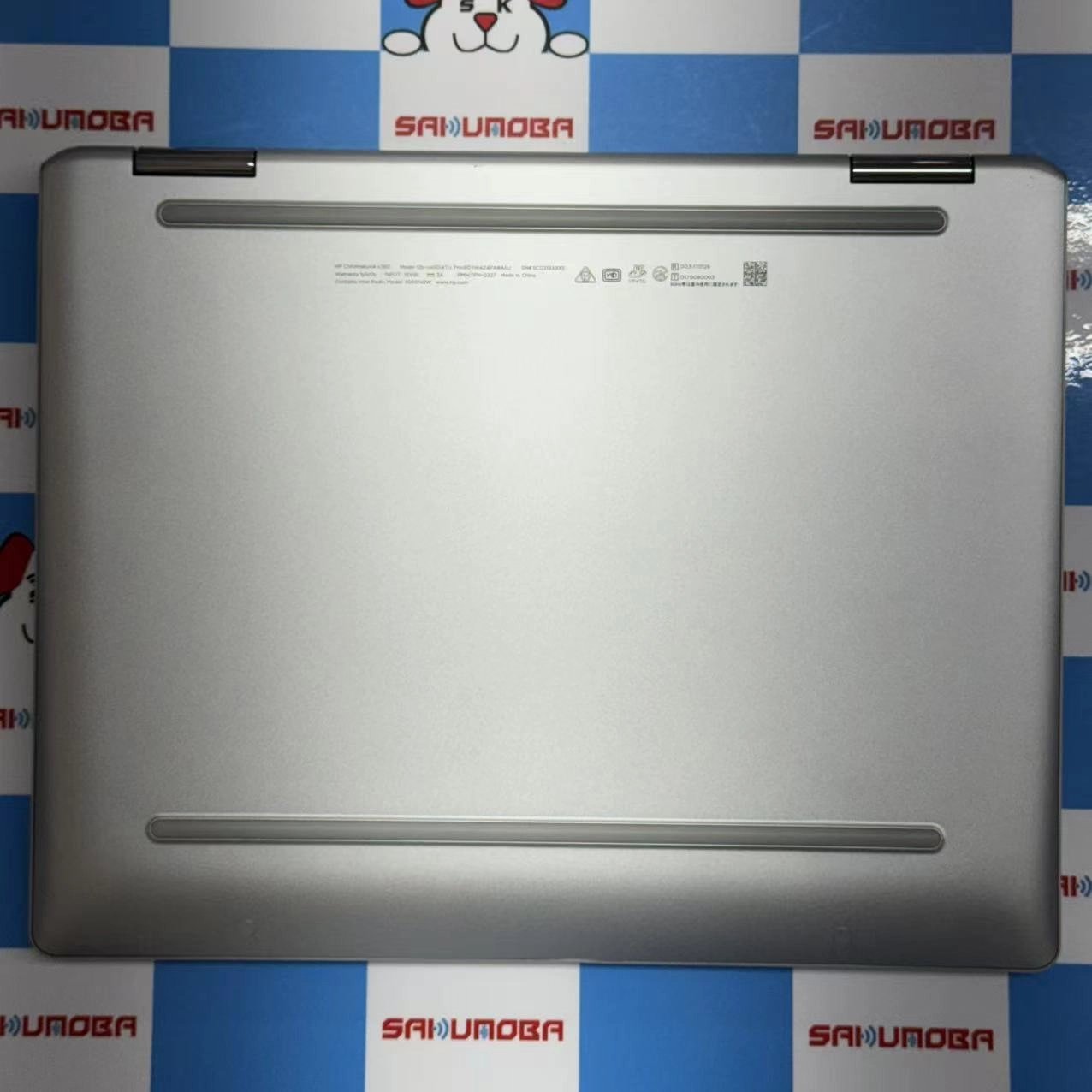 Chromebook x360 12b-ca0014TU コンフォートモデル 4G/64G セラミックホワイト&ナチュラルシルバー 美品