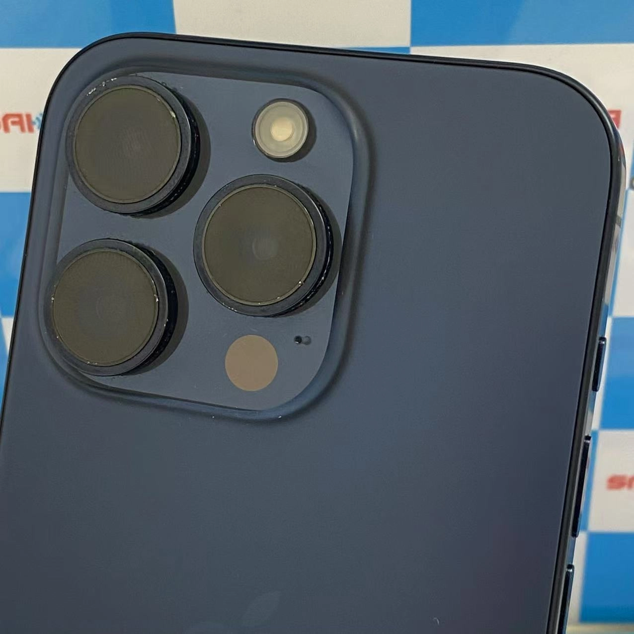 iPhone15 Pro 256GB ブルーチタニウム MTUG3J/A SIMフリー 画面割れ ジャンク品