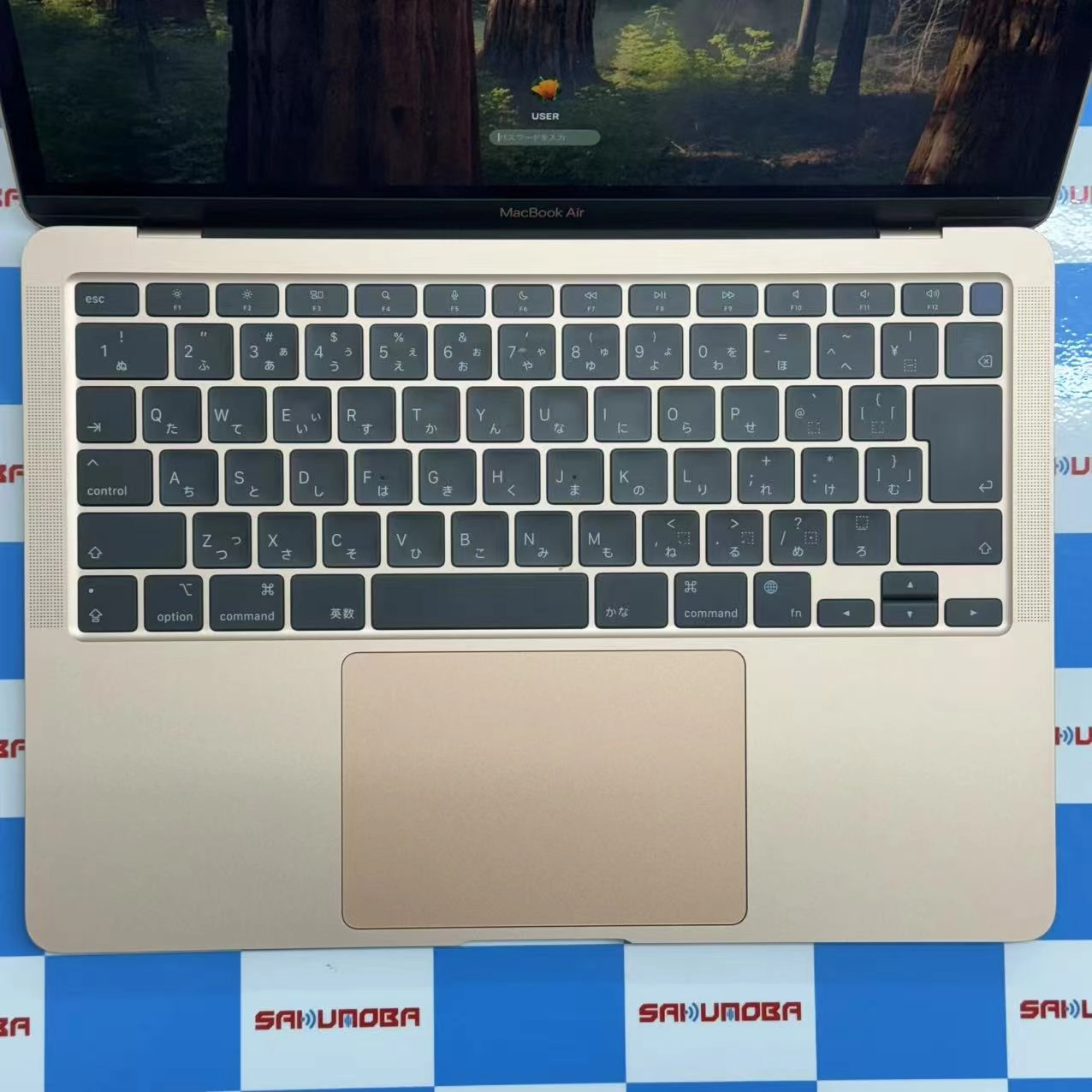 MacBook Air 13インチ Late2020 Apple M1 8CPU 8GPU 16GB/512GB ゴールド A2337
