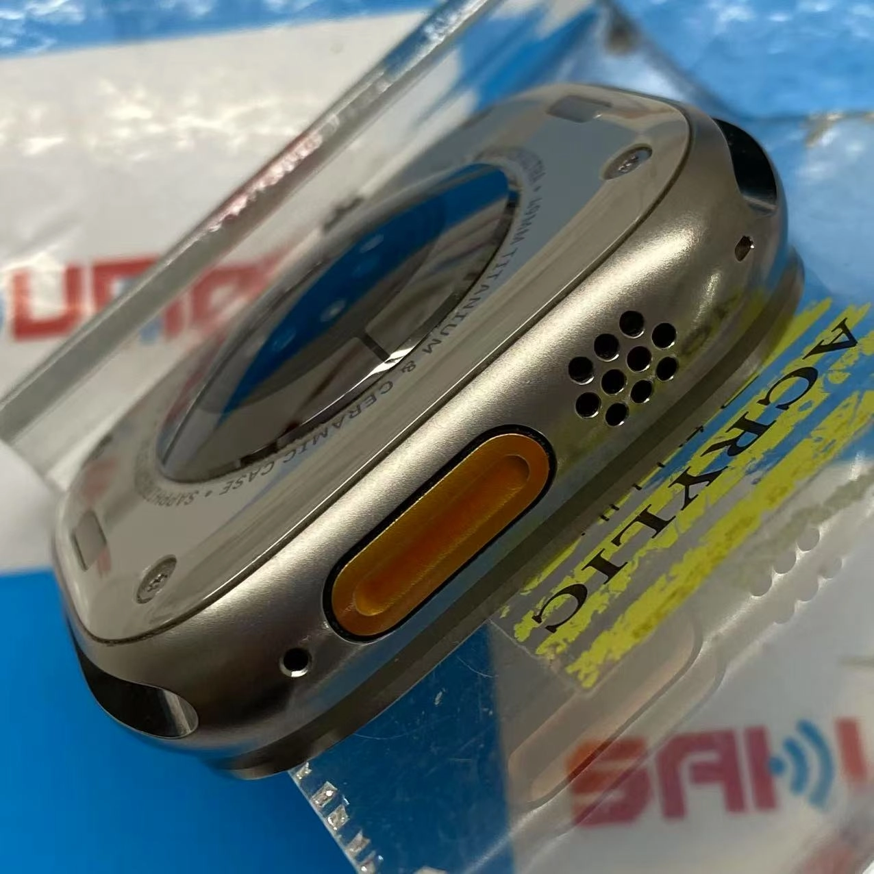 Apple Watch Ultra 49mm GPS+Cellularモデル 64GB チタニウム MQFR3J/A SIMフリー 美品