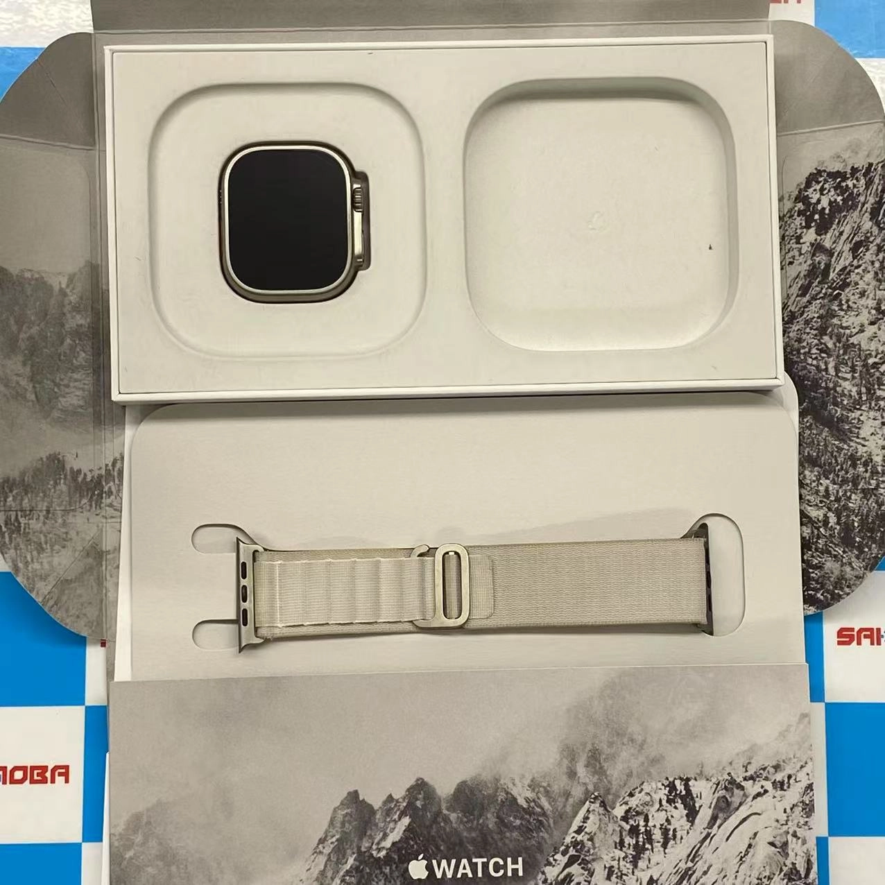 Apple Watch Ultra 49mm GPS+Cellularモデル 64GB チタニウム MQFR3J/A SIMフリー 美品