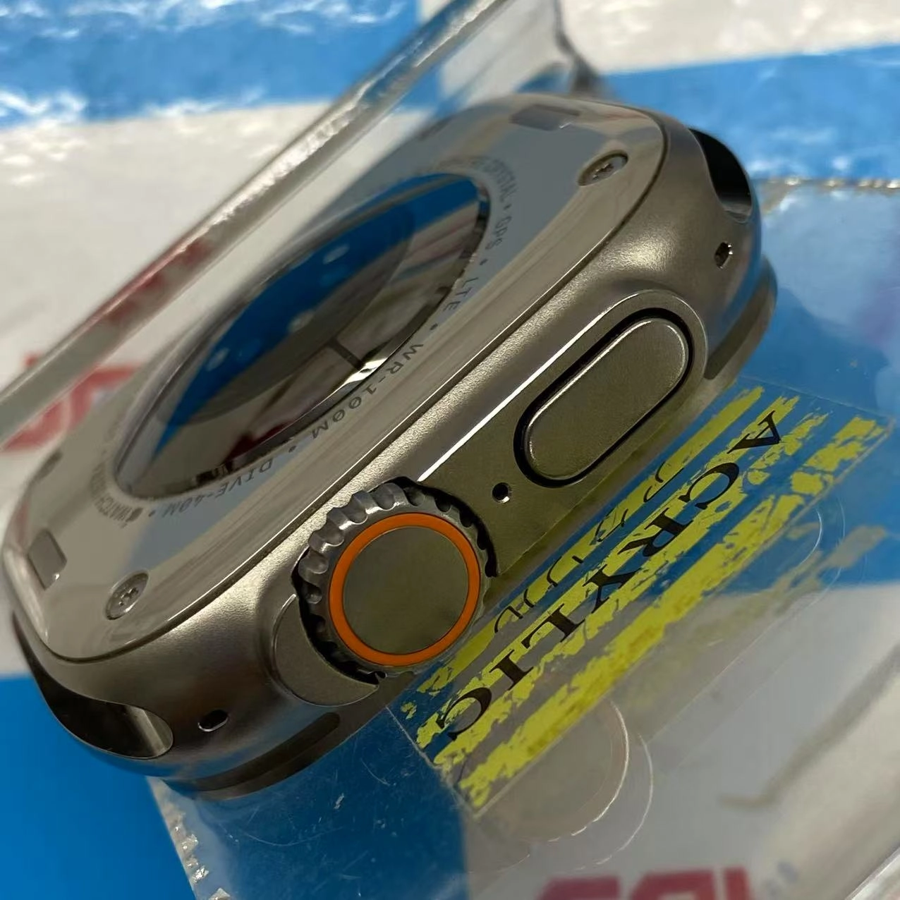 Apple Watch Ultra 49mm GPS+Cellularモデル 64GB チタニウム MQFR3J/A SIMフリー 美品