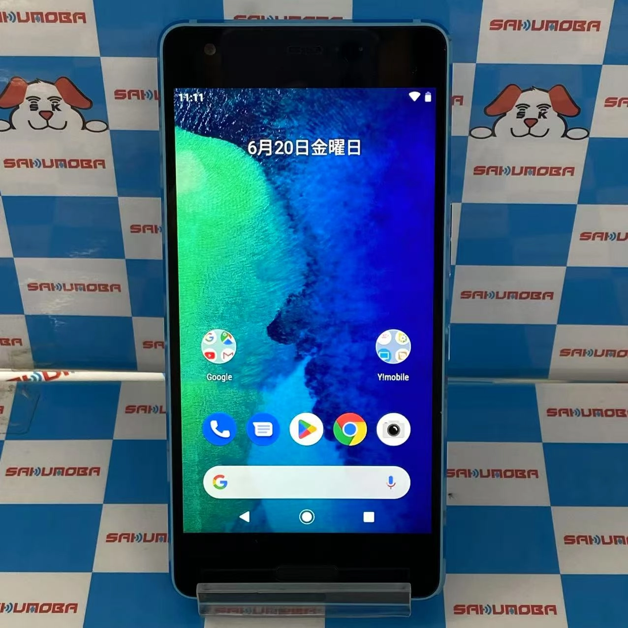 Android One X3 32GB ブルー X3-KC Y!mobile版SIMフリー 美品