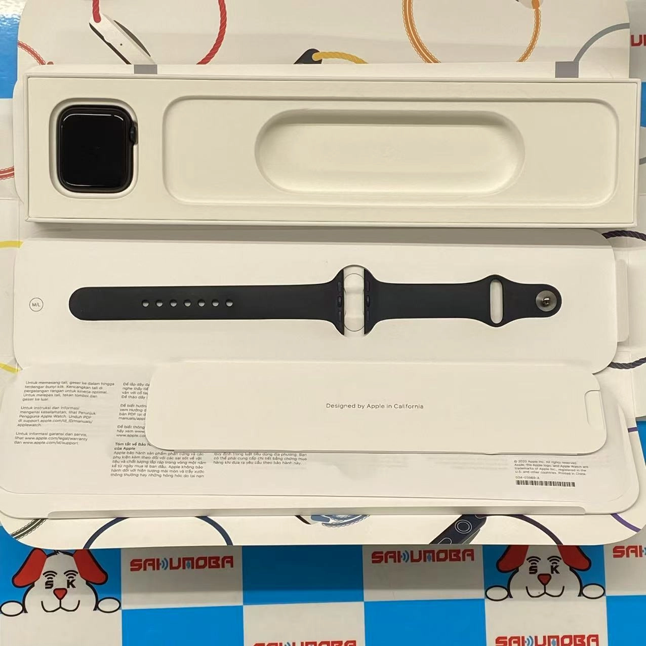 Apple Watch SE 第2世代 40mm GPSモデル - ミッドナイト MNJT3J/A