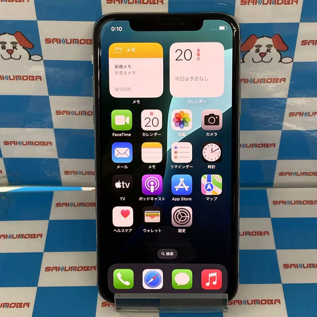 iPhoneXS 64GB シルバー MTAX2J/A SIMフリー ジャンク品