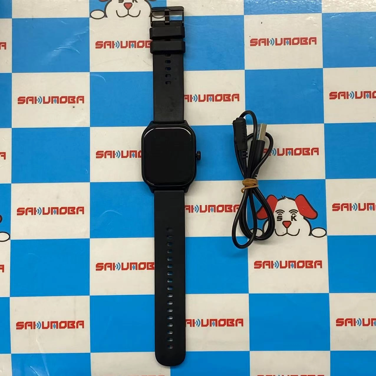 スマートウォッチ　ZATORI Talk BAND B09 Bluetooth ブラック B09-7E73