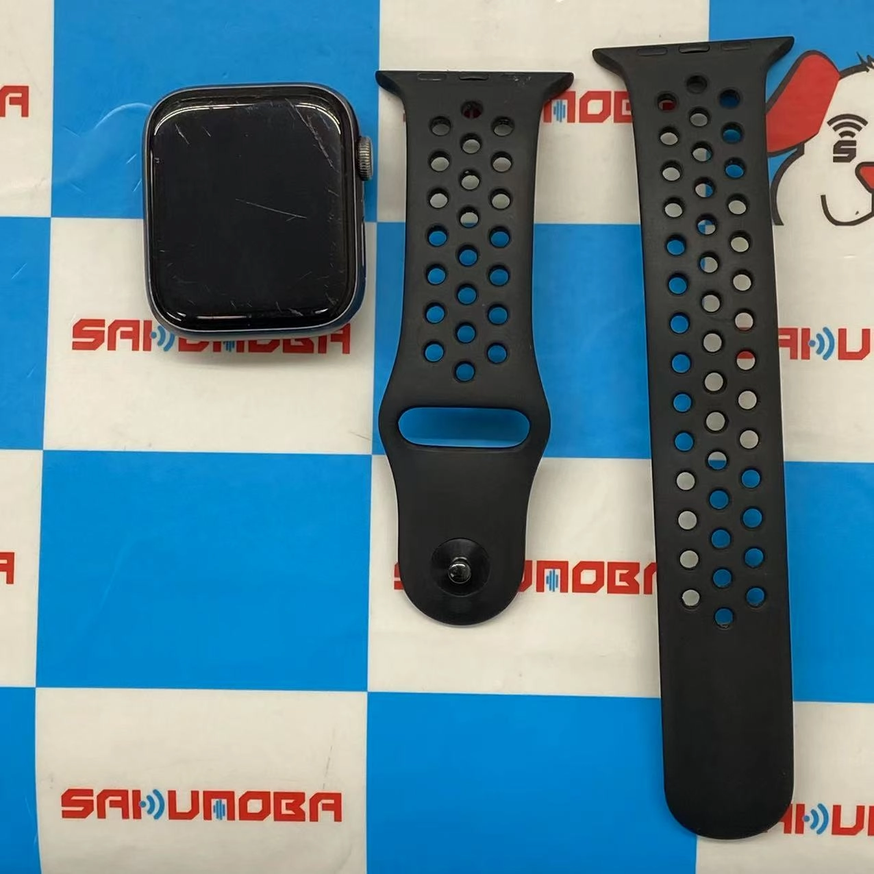 Apple Watch Nike Series5 44mm GPS+Cellularモデル 32GB スペースグレイ MX3F2J/A 訳あり品