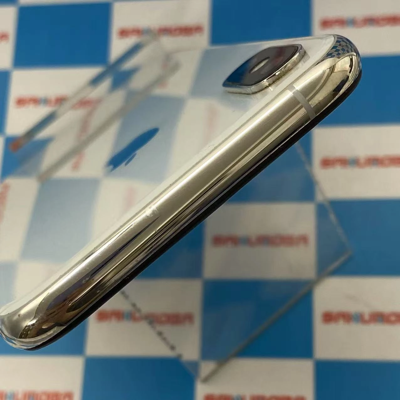 iPhoneXS au Apple 256GB シルバー MTE12J/A SIMロック解除済 ジャンク品