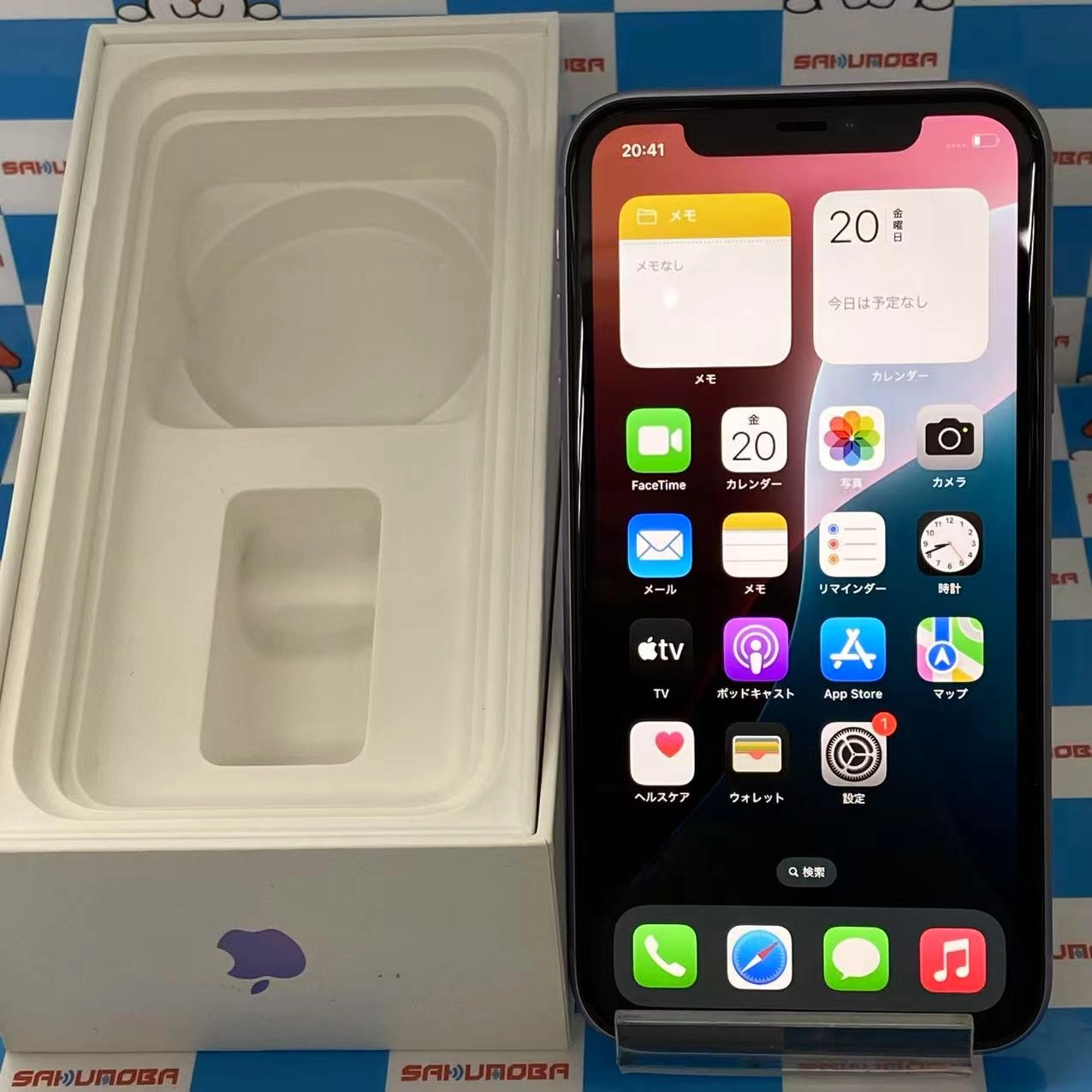 iPhone11 128GB パープル MWM52J/A SoftBank版SIMフリー