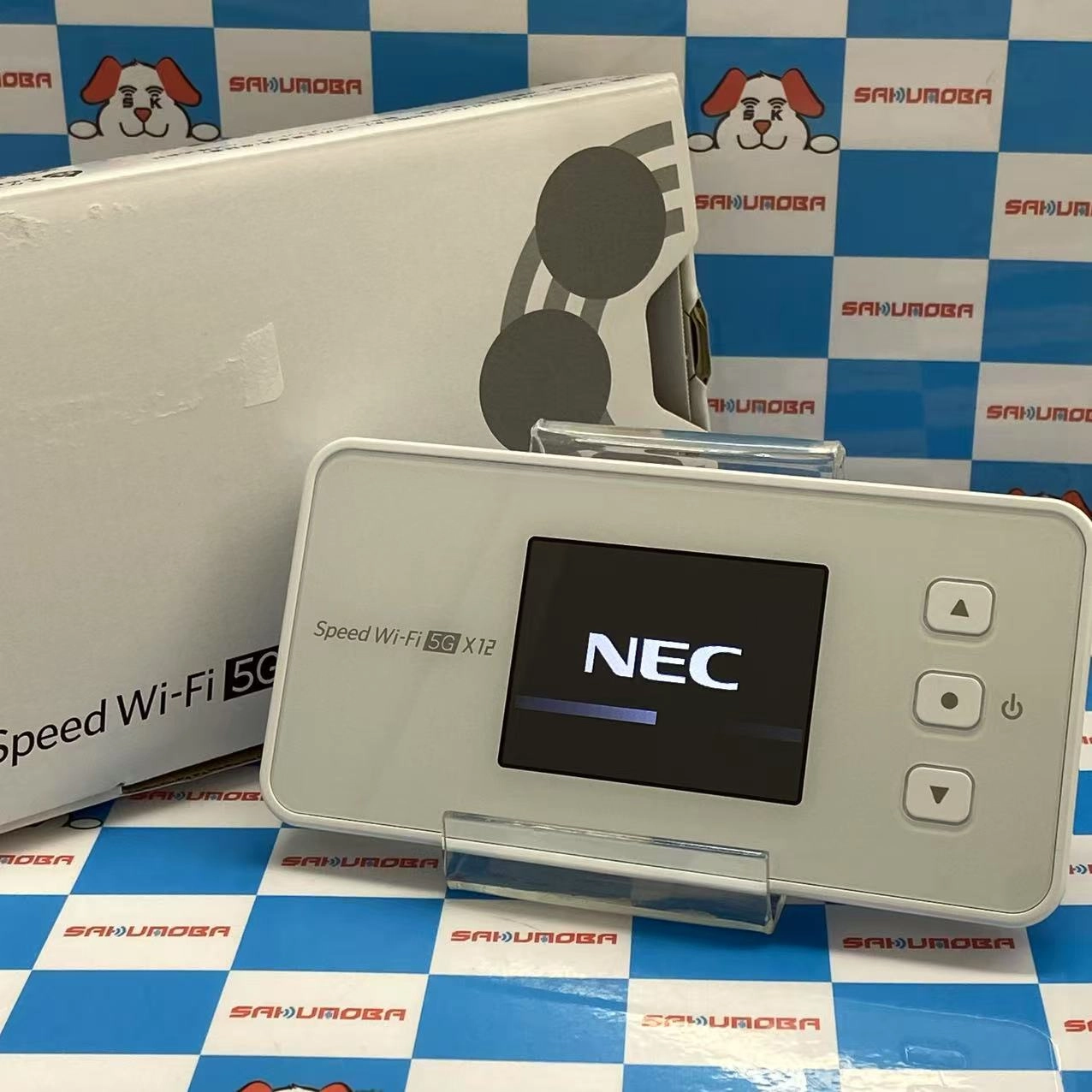 Speed Wi-Fi 5G X12 NAR03 アイスホワイト NAR03SWU 極美品