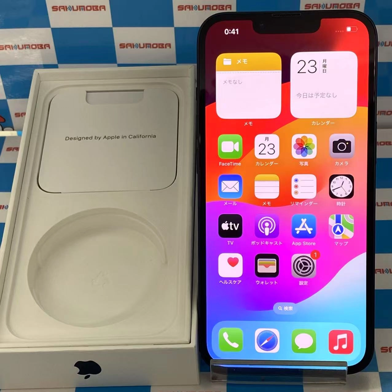 iPhone13 128GB ミッドナイト MLNC3J/A AU版SIMフリー