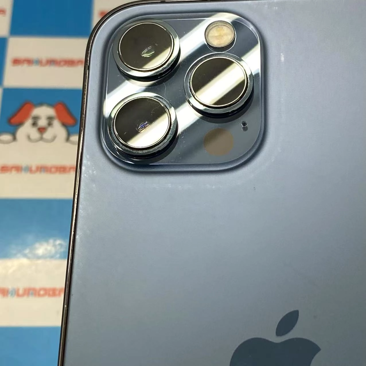 iPhone12 Pro Max 128GB パシフィックブルー MGCX3J/A SIMロック解除済 SoftBank版SIMフリー