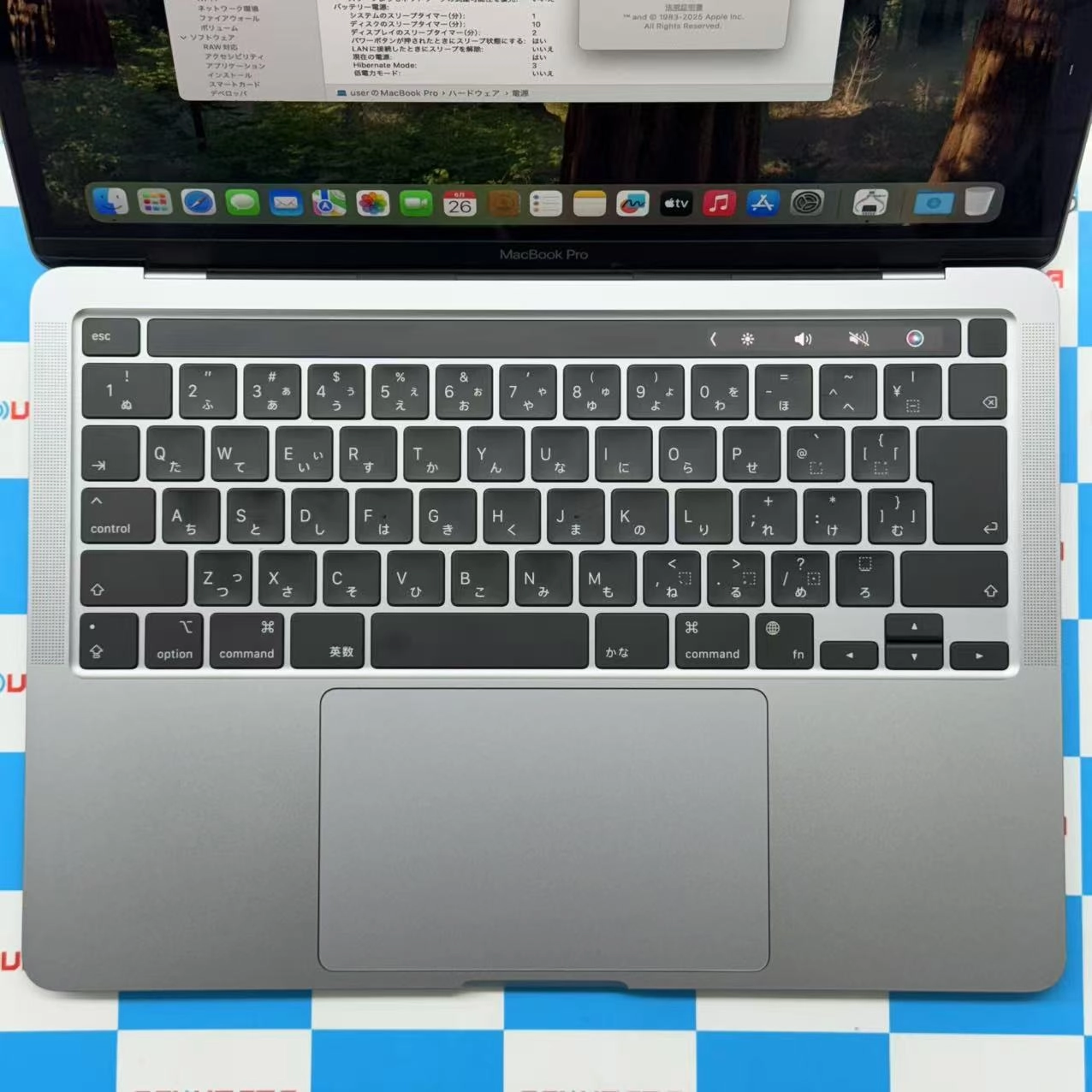MacBook Pro 13インチ M2 2022 8GB/256GB 8CPU 10GPU スペースグレイ MNEH3J/A 極美品