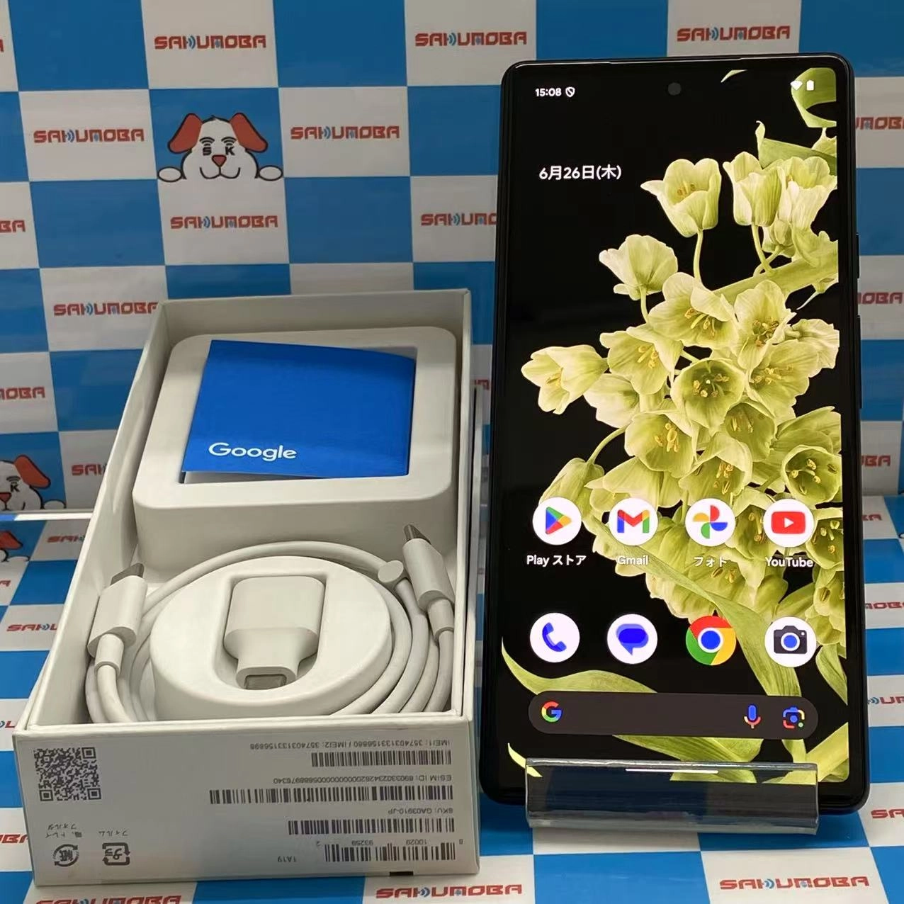 Google Pixel 6 国内版SIMフリー 256GB Sorta Seafoam GR1YH 美品