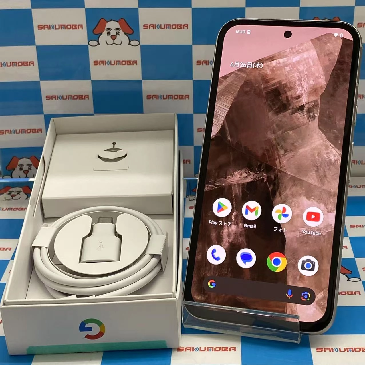 Google Pixel 8a 128GB Porcelain G576D AU版SIMフリー新品同様
