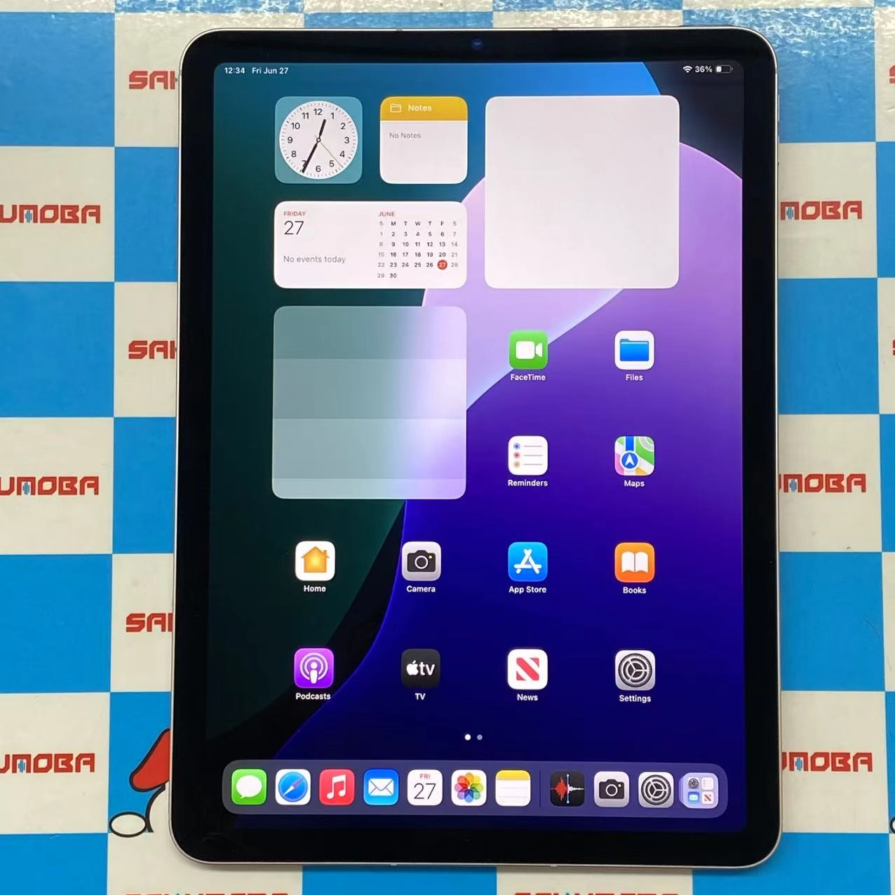 iPad Air 第5世代 Wi-Fi+Cellularモデル 64GB ピンク MM6T3J/A SIMフリー 美品