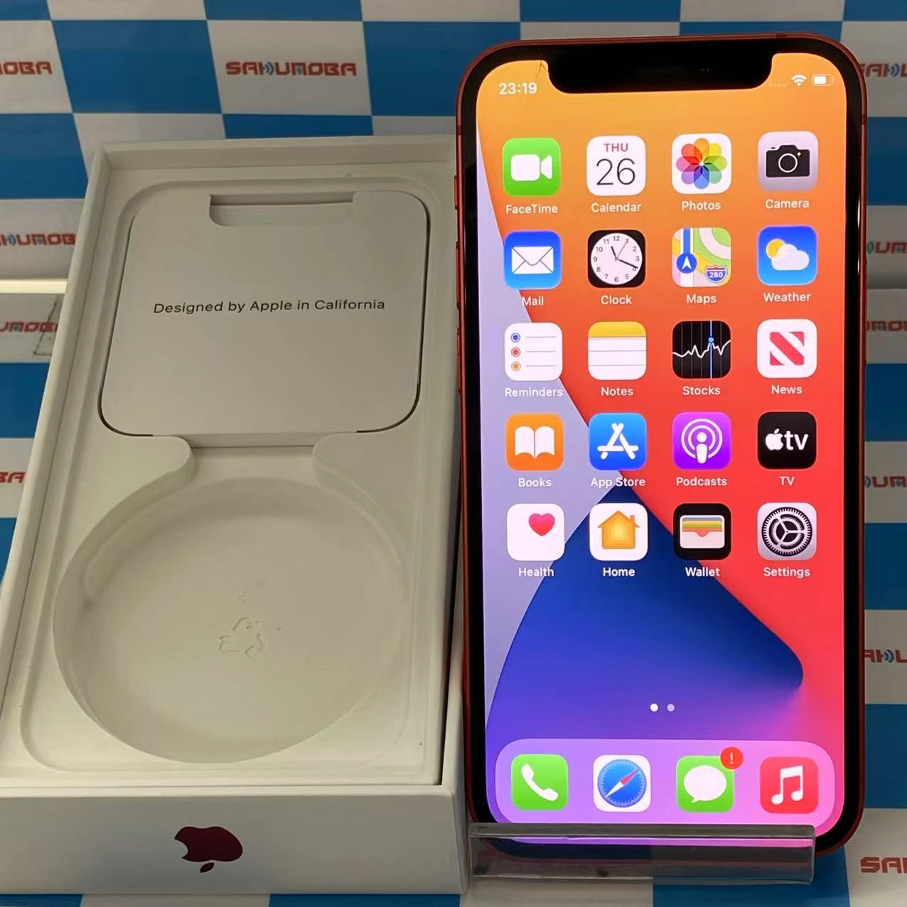 iPhone12 mini 64GB Product Red MGAE3J/A AU版SIMフリー ジャンク品 au