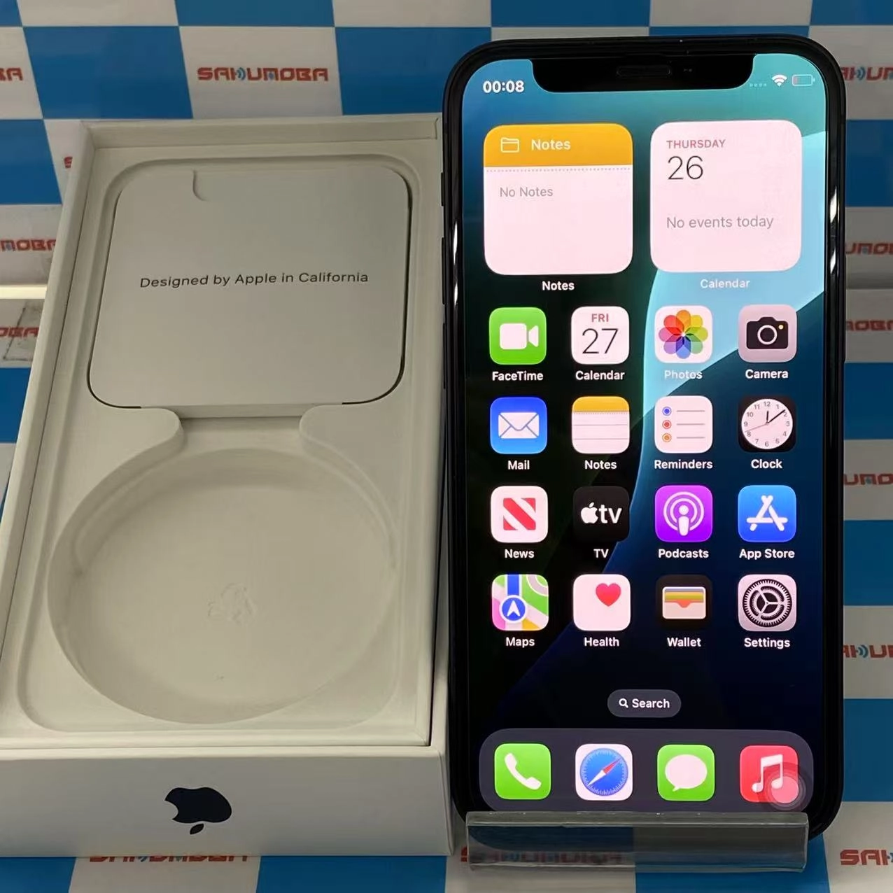 iPhone12 mini 128GB ブラック MGDJ3J/A SIMロック解除済 au 訳あり品