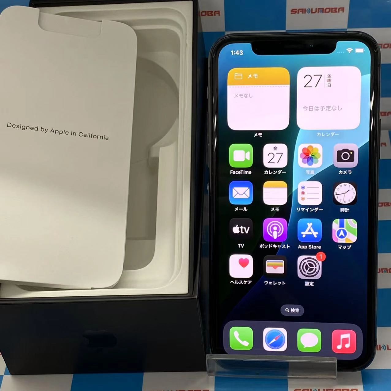 iPhone11 Pro 64GB スペースグレイ MWC22J/A AU版SIMフリー