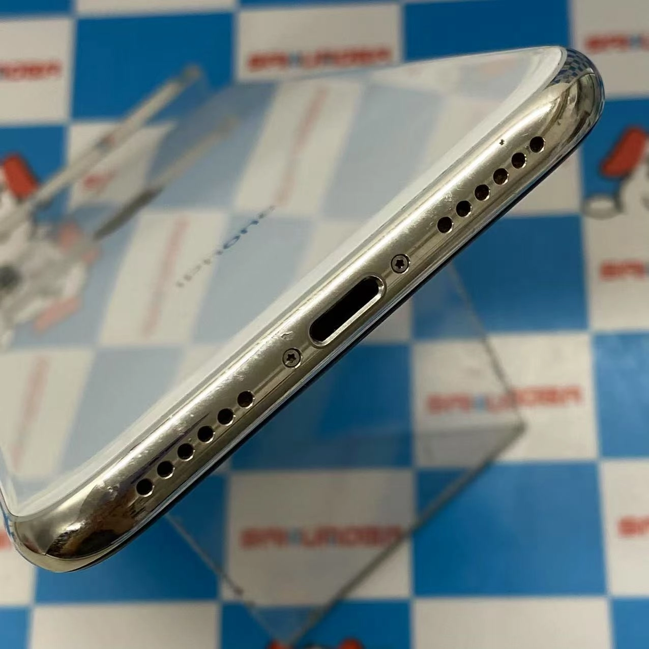 iPhoneX 256GB シルバー MQC22J/A docomo版SIMフリー ジャンク品