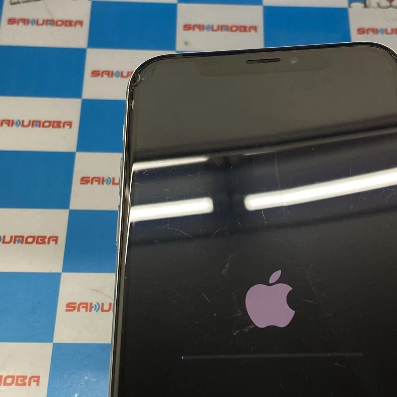 iPhoneX 256GB シルバー MQC22J/A docomo版SIMフリー ジャンク品