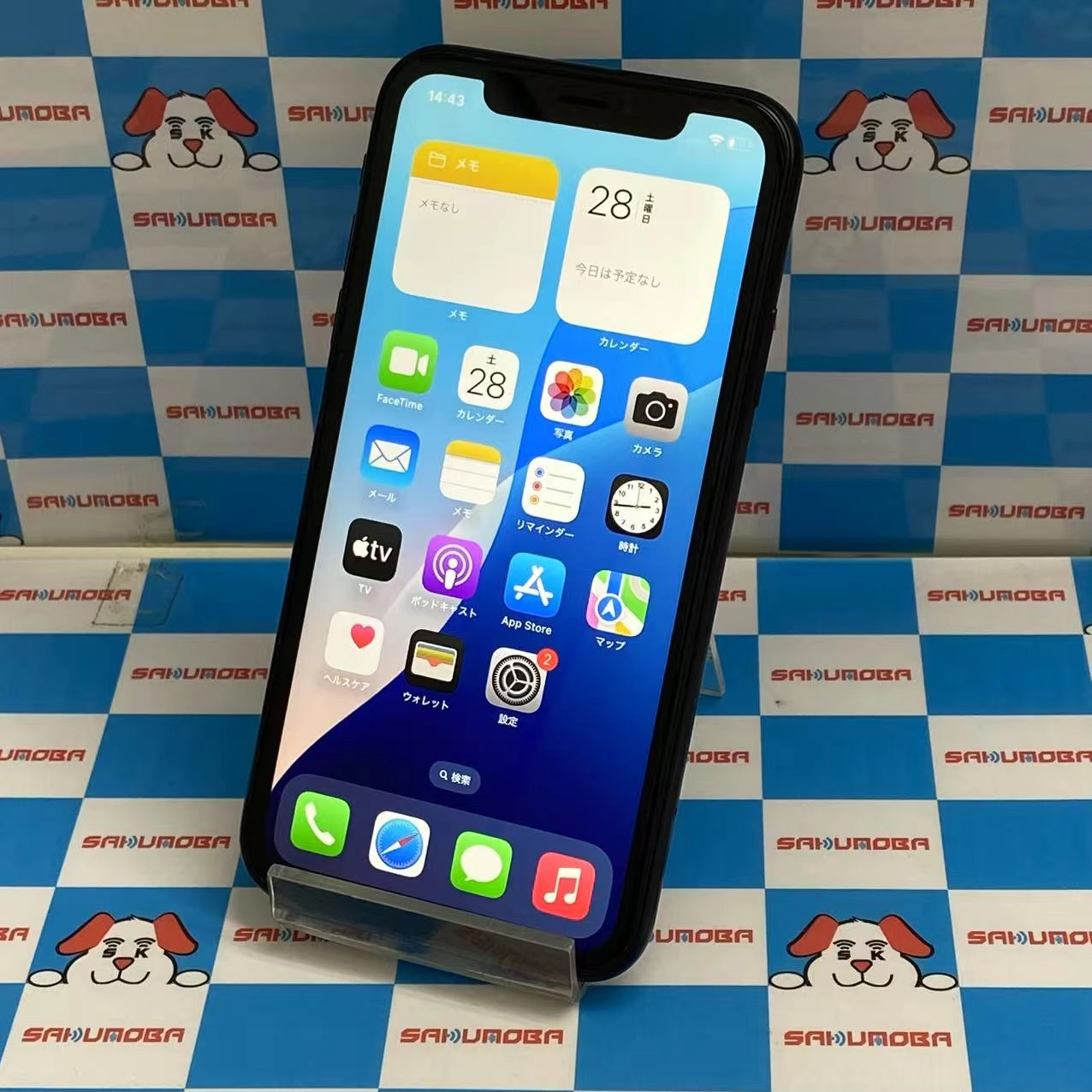 iPhoneXR 64GB ブラック MT002J/A SIMロック解除済 docomo ジャンク品