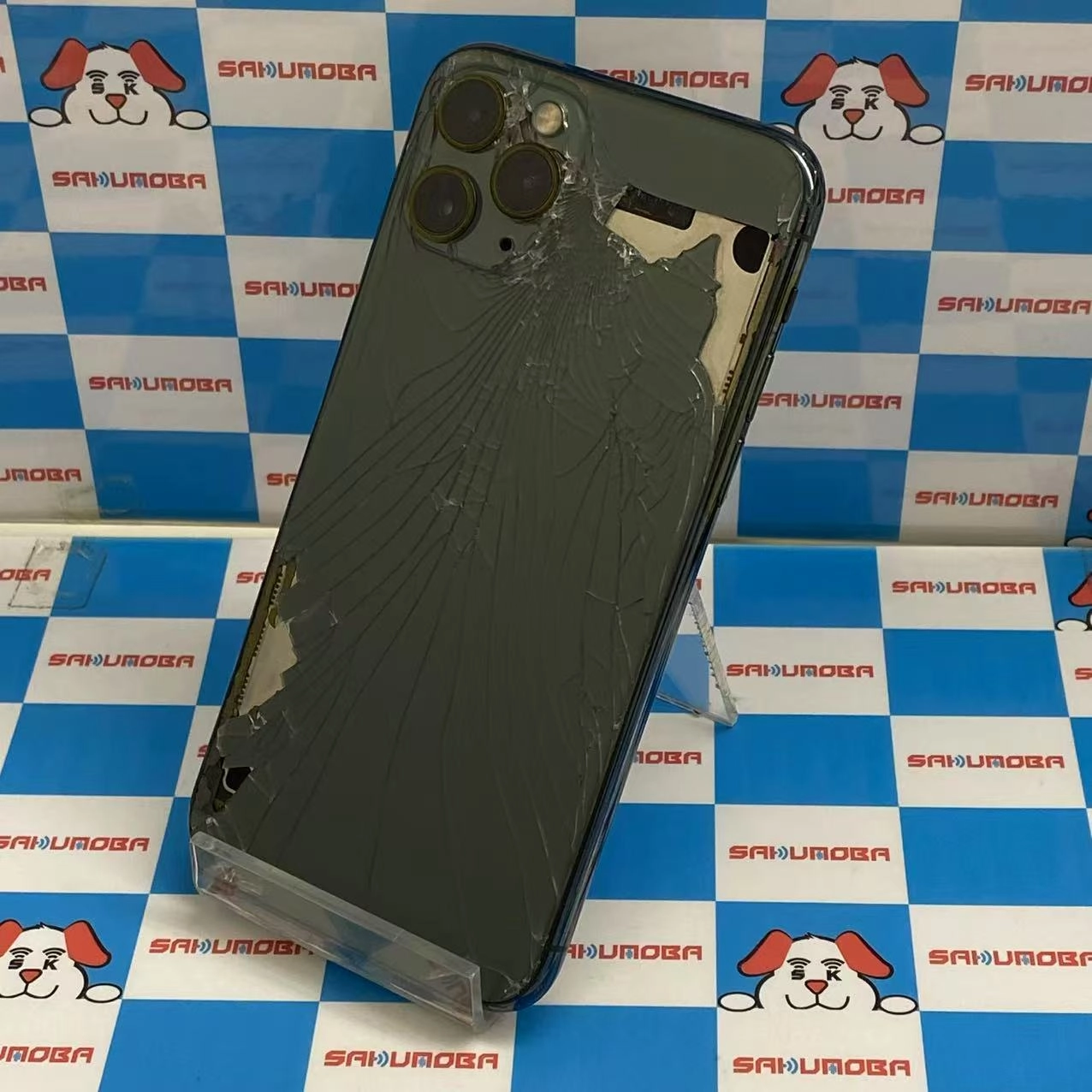 iPhone11 Pro 256GB ミッドナイトグリーン MWCC2J/A SoftBank版SIMフリー ジャンク品