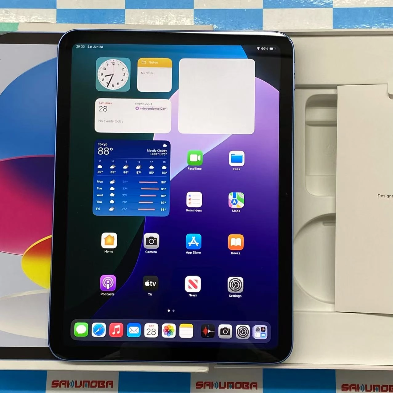 iPad 第10世代 Wi-Fiモデル 64GB ブルー PPQ13J/A 訳あり品