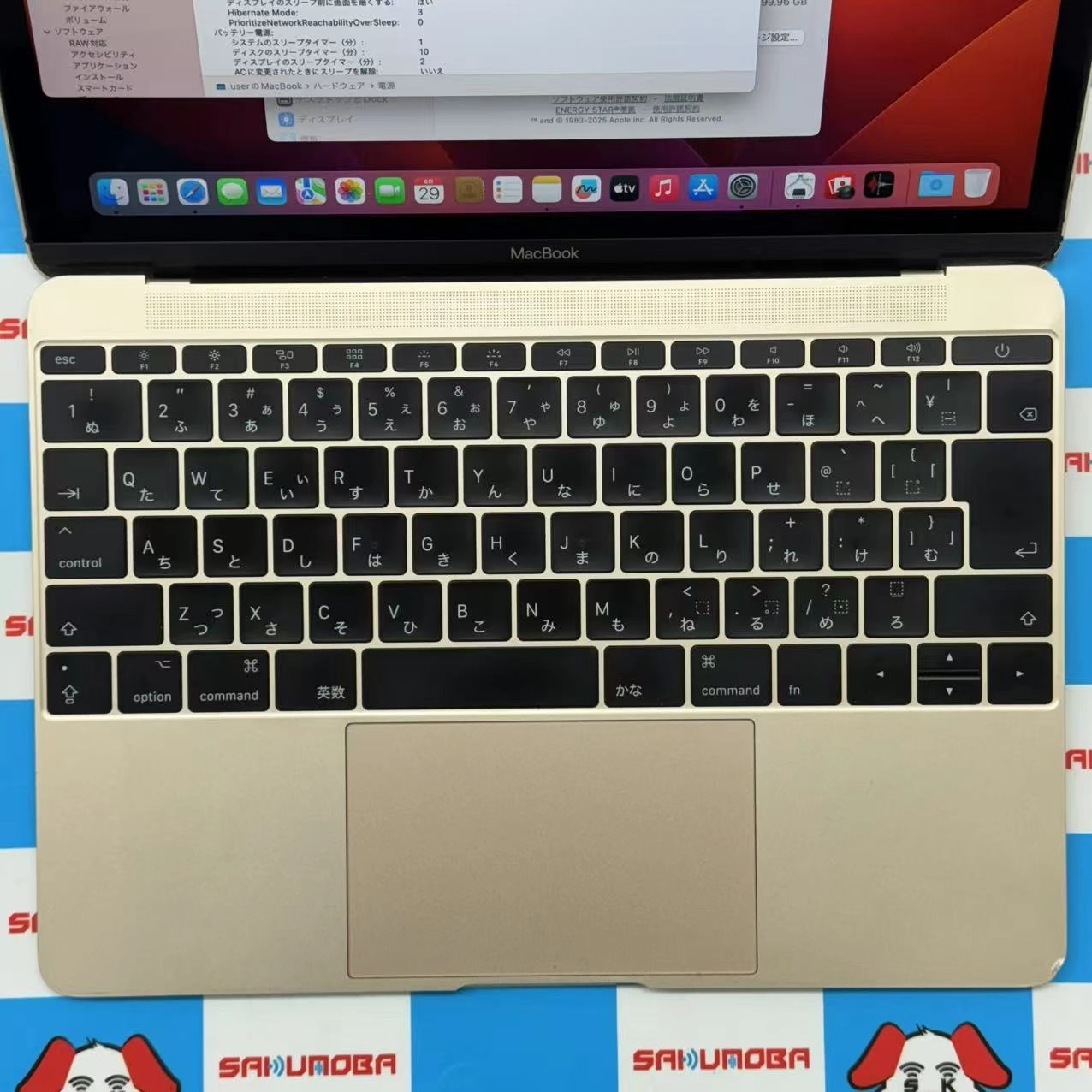 MacBook 12インチ 2017 8GB/512GB 1.3GHz Core i5 ゴールド MNYL2J/A ジャンク品