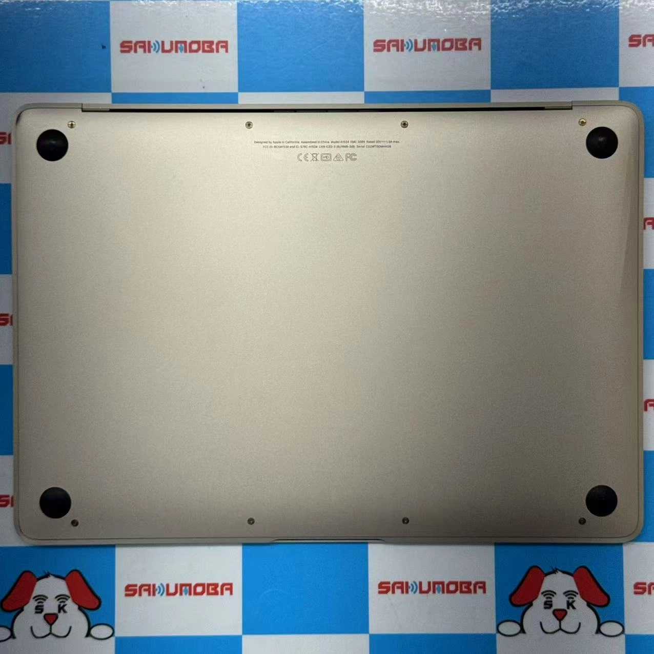 MacBook 12インチ 2017 8GB/512GB 1.3GHz Core i5 ゴールド MNYL2J/A ジャンク品