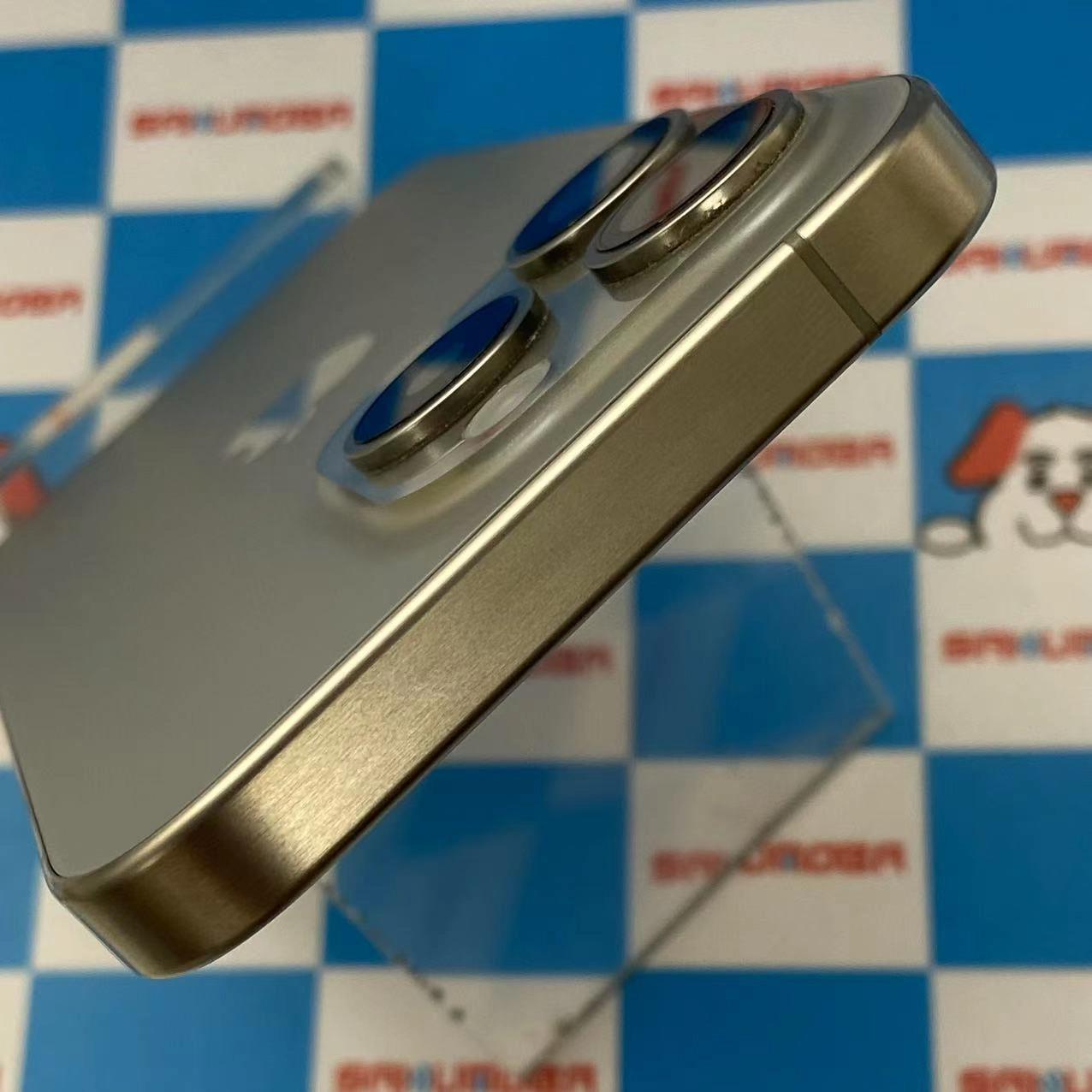 iPhone15 Pro 256GB ナチュラルチタニウム MTUF3J/A SoftBank版SIMフリー 美品