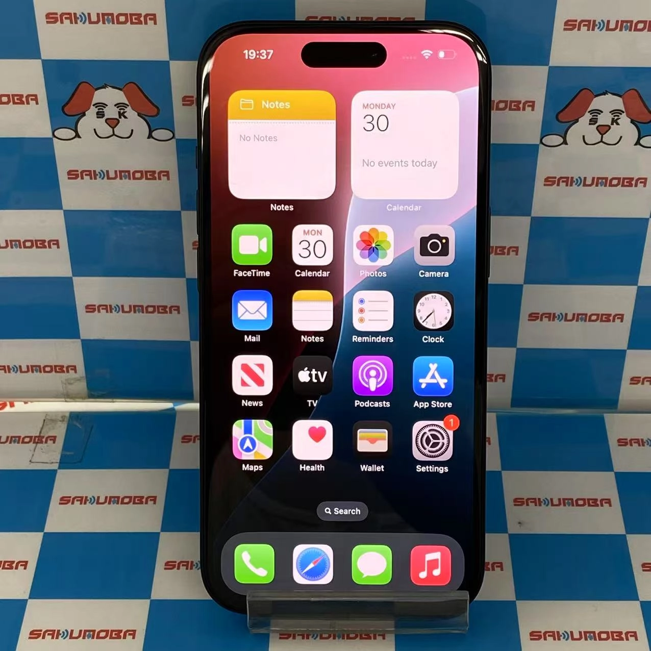 iPhone15 256GB ブラック MTMN3J/A SIMフリー 美品