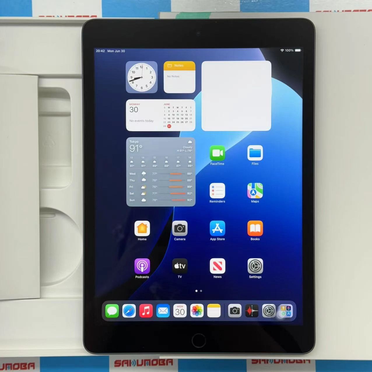 iPad 第9世代 Wi-Fiモデル 64GB スペースグレイ MK2K3J/A 極美品