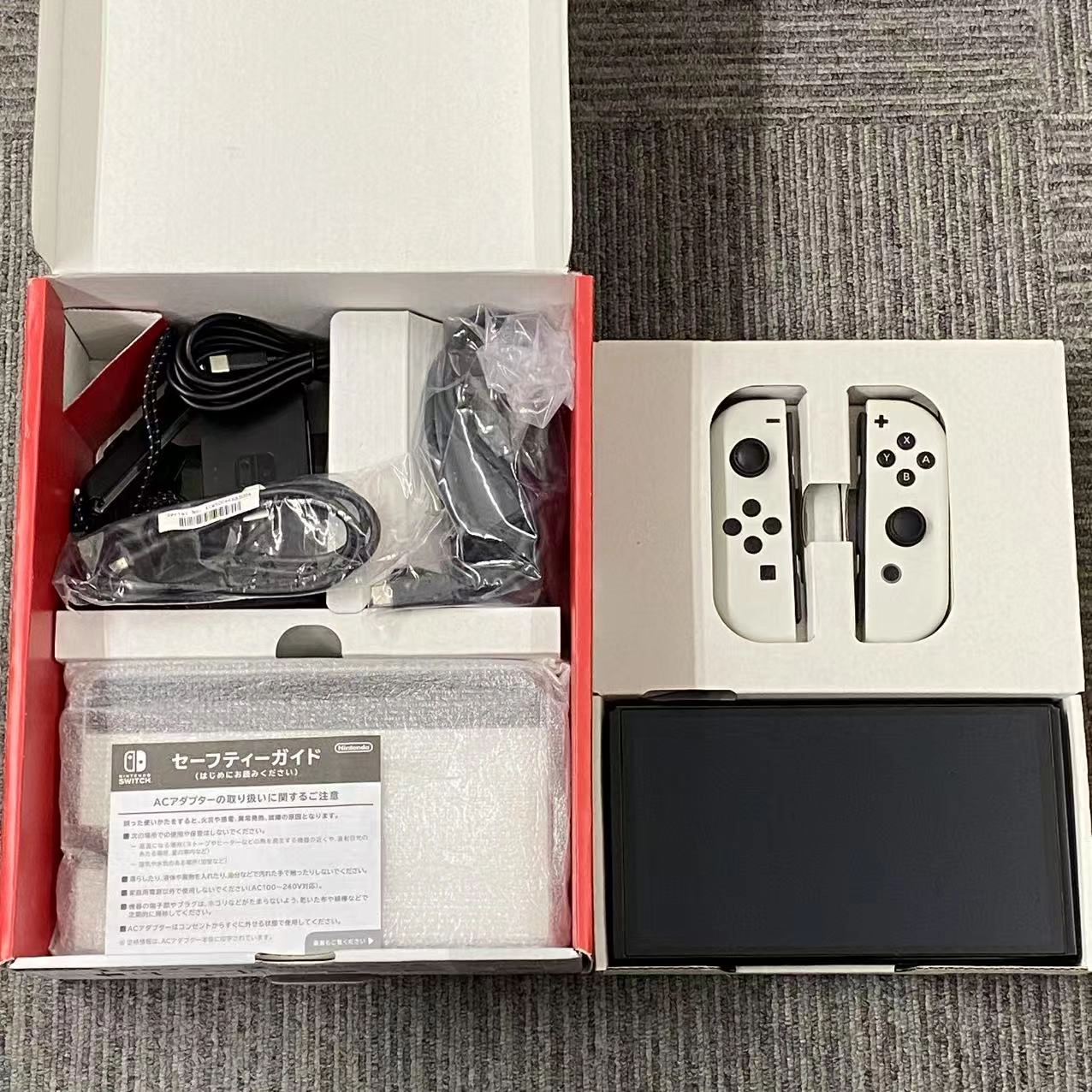 Nintendo Switch 有機ELモデル ホワイト 2021年モデル 64GB HEG-S-KAAAA 美品