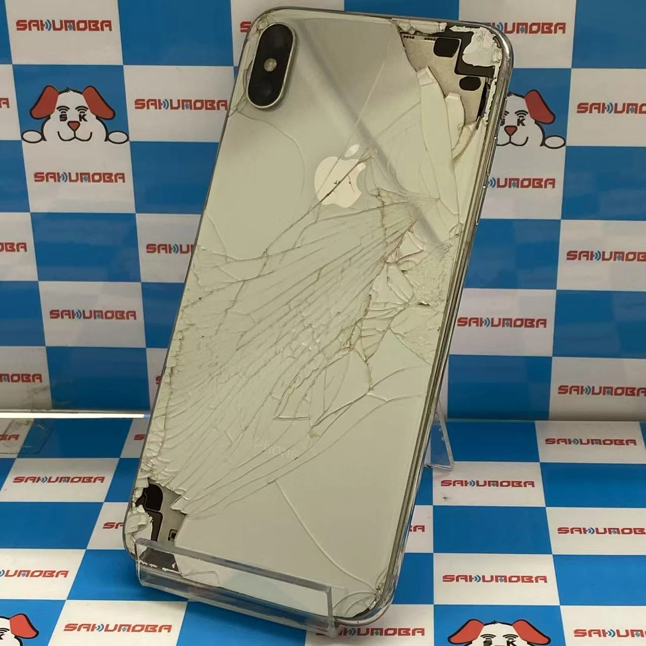 iPhoneXS Max 256GB シルバー MT6V2J/A SIMロック解除済 au ジャンク品