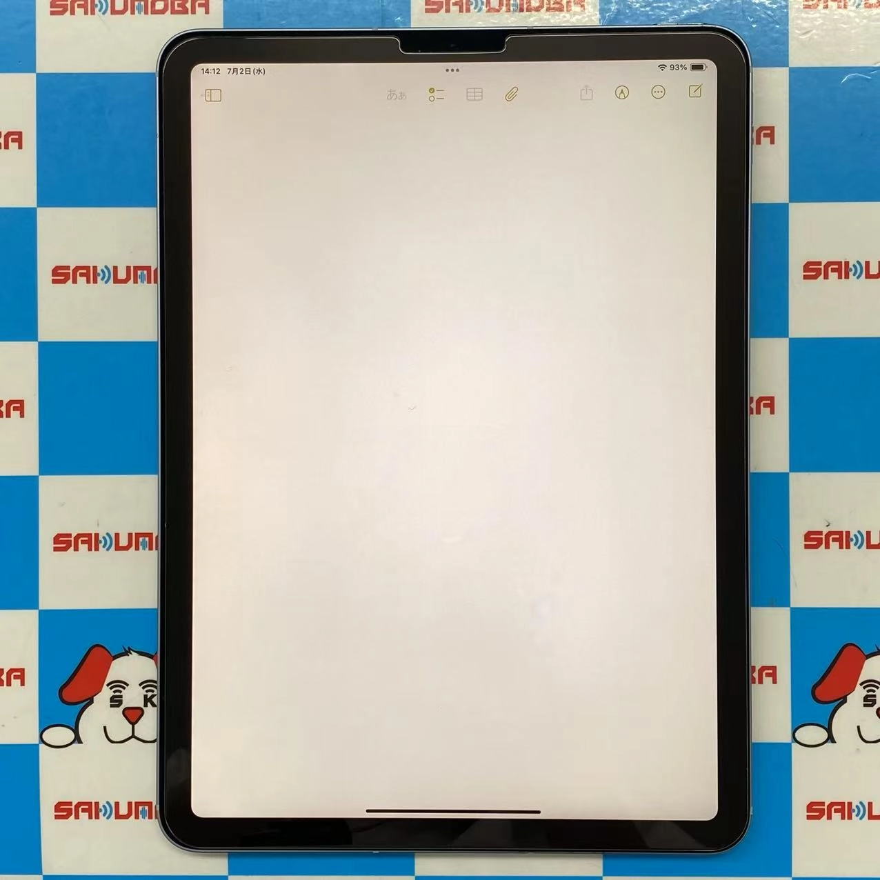 iPad Air 第4世代 Wi-Fi+Cellularモデル 256GB スカイブルー MYH62J/A SIMフリー ジャンク品