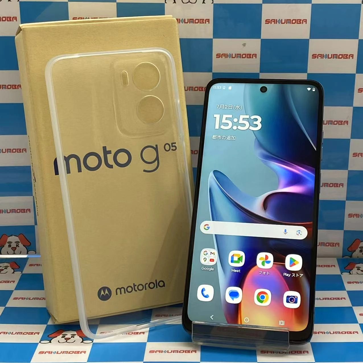 motorola g05 8GB/128GB ミスティブルー XT2523-5 SIMフリー 極美品