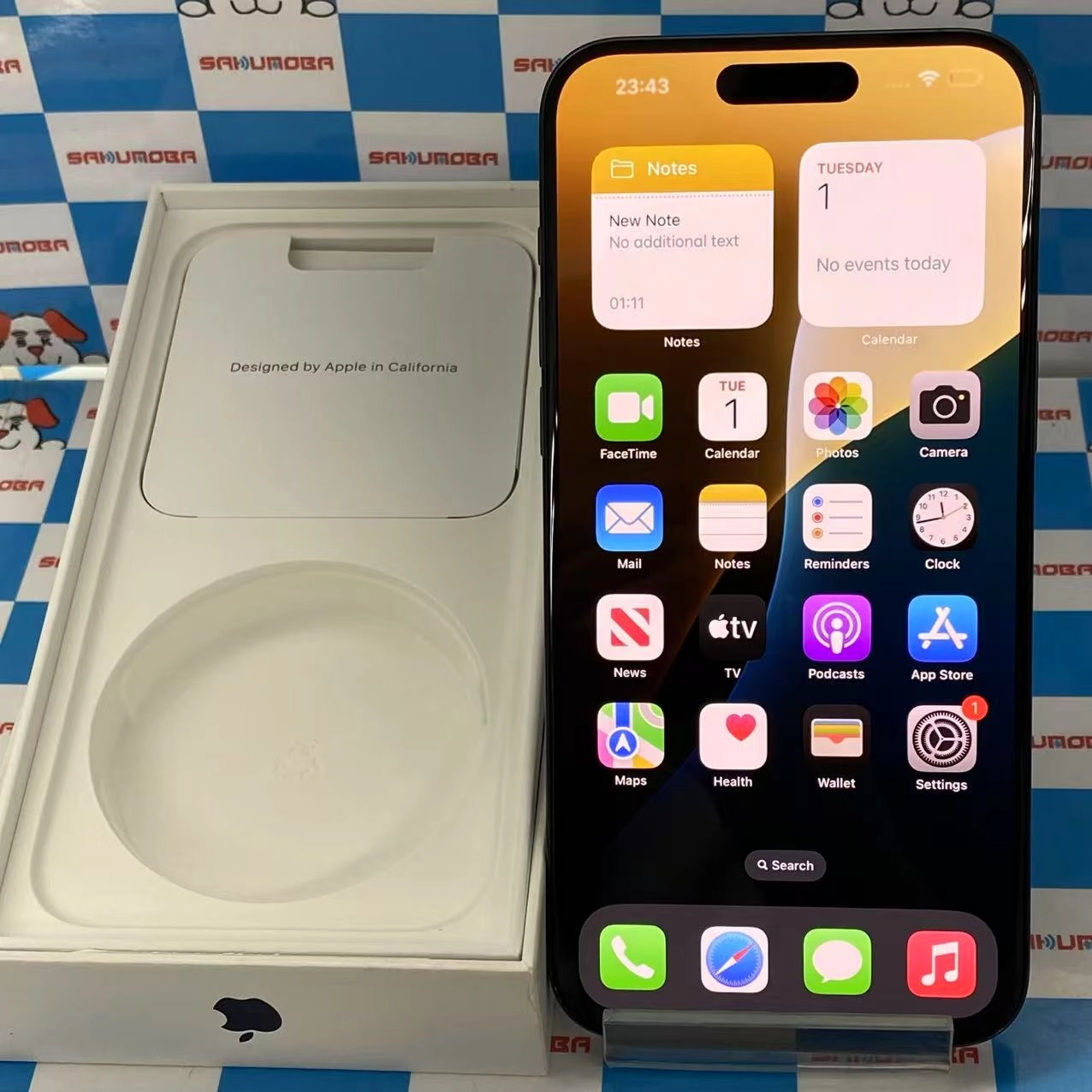 iPhone15 Pro Max 256GB ブルーチタニウム MU6T3J/A SIMフリー
