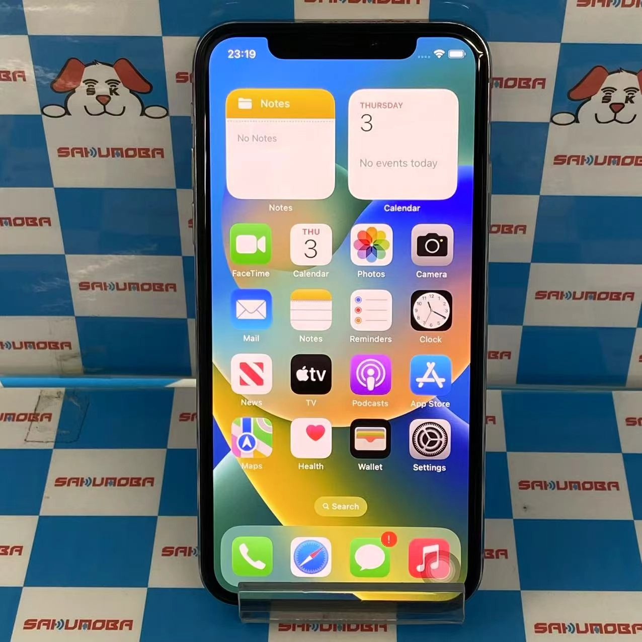 iPhoneX 64GB シルバー MQAY2J/A SIMロック解除済 SoftBank版SIMフリー